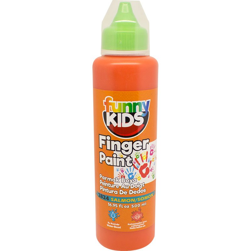 Funny Kids Parmak Boya 2824 - Somon 500 ml