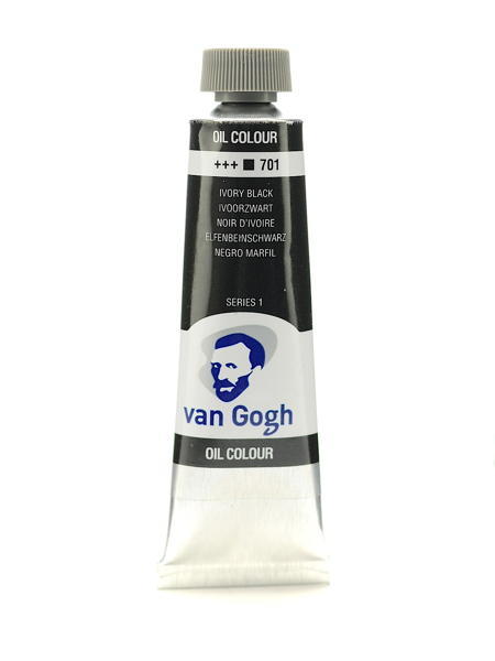 Talens Van Gogh Yağlı Boya 40 ml Seri 1 (701 Ivory Black)