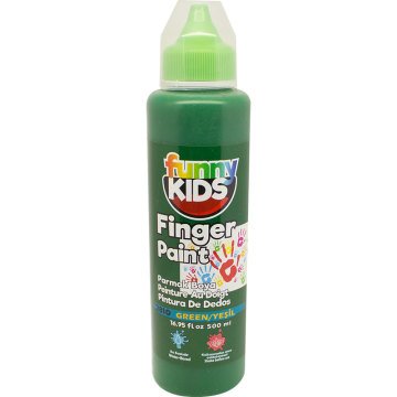 Funny Kids Parmak Boya 2810 - Yeşil 500 ml