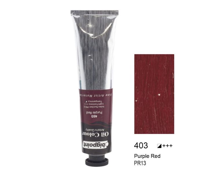 Bigpoint Yağlı Boya 45 ml. 403 - Purple Red