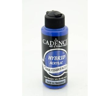 Cadence Hybrid Multisurface Akrilik Boya 120 ml. H-038 ULTRAMARINE