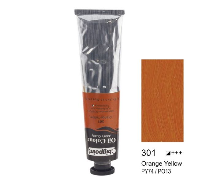 Bigpoint Yağlı Boya 45 ml. 301 - Orange Yellow