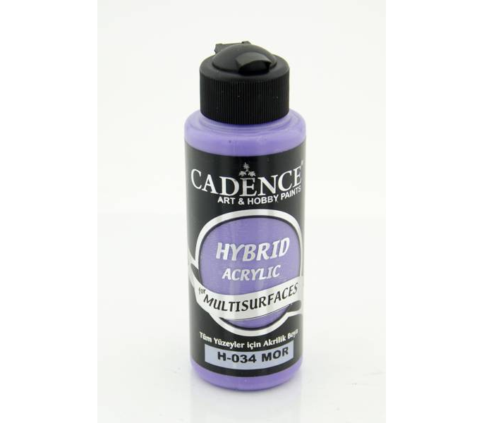 Cadence Hybrid Multisurface Akrilik Boya 120 ml. H-034 MOR