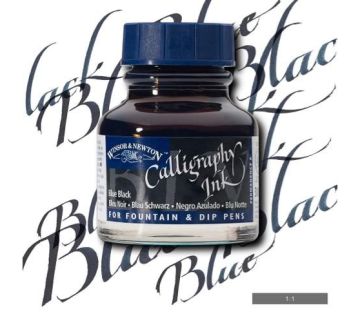 Winsor & Newton Kaligrafi Mürekkebi 30 ml. 034 Blue Black