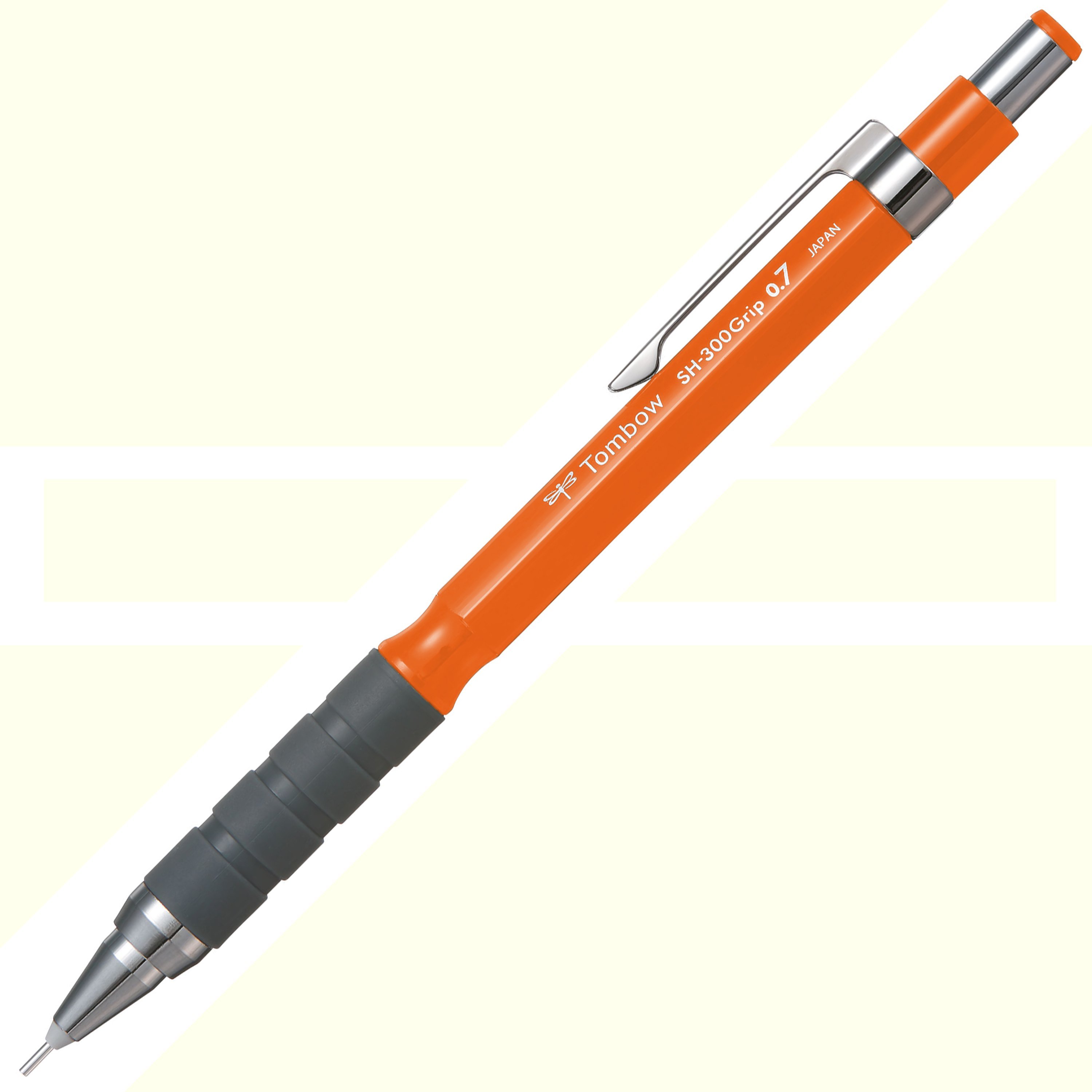 Tombow Versatil Uçlu Kalem SH-300 Grip 0.7mm Turuncu