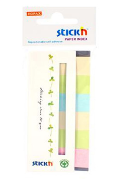 Stickn Post-it Yapışkanlı Not Kağıdı Pastel 50*20mm 6 Renk 180 Yaprak