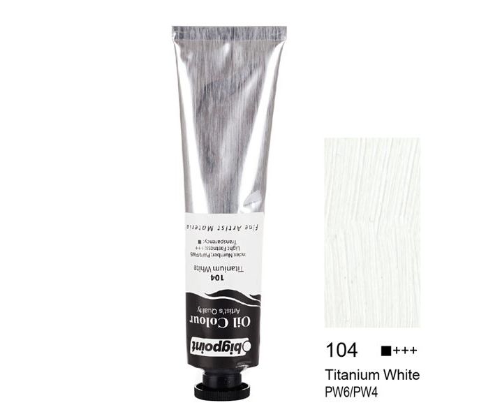 Bigpoint Yağlı Boya 45 ml. 104 - Titanium White