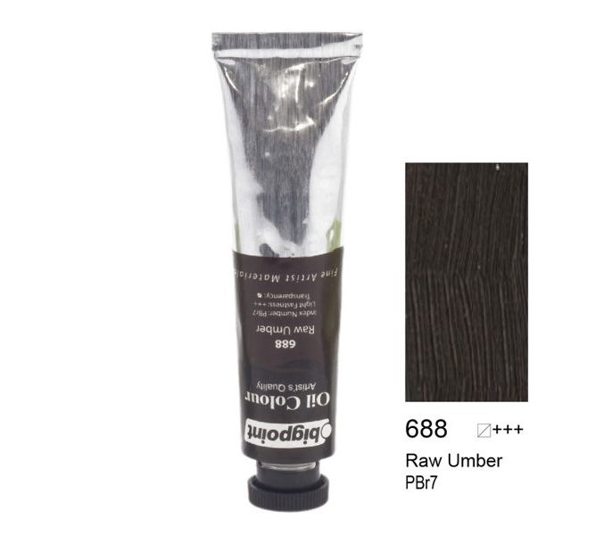 Bigpoint Yağlı Boya 200 ml. 688 - Raw Umber