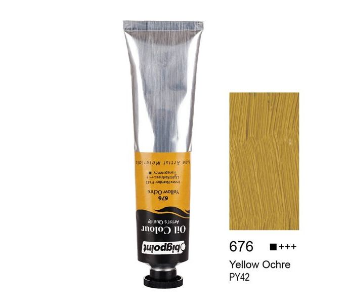 Bigpoint Yağlı Boya 200 ml. 676 - Yellow Ochre