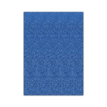 Simli Yapışkanlı Eva 50x70 cm Mavi 10'lu