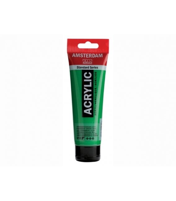 TALENS AMSTERDAM AKRİLİK BOYA 120 ML. 618 PERMANENT GREEN LİGHT