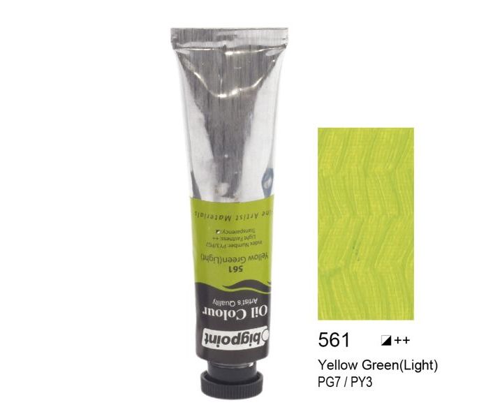 Bigpoint Yağlı Boya 200 ml. 561 - Yellow Green Light