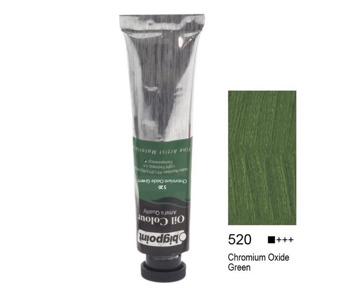 Bigpoint Yağlı Boya 200 ml. 520 - Chromium Oxide Green