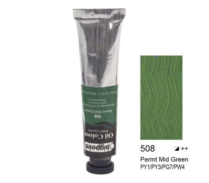 Bigpoint Yağlı Boya 200 ml. 508 - Perm. Mid Green