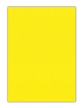 Yapışkanlı Eva 50x70 cm Sarı 10'lu