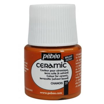 Pebeo Cam Ceramic Seramik Boyası 19 Chamoi-Güderi 45ML.