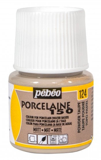 PEBEO PORCELAİNE 150 FIRINLANABİLİR PORSELEN BOYASI 124 POWDER TAUPE