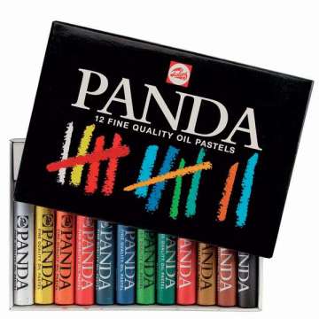 Talens Panda Yağlı Pastel Oil Pastels 12 Renk