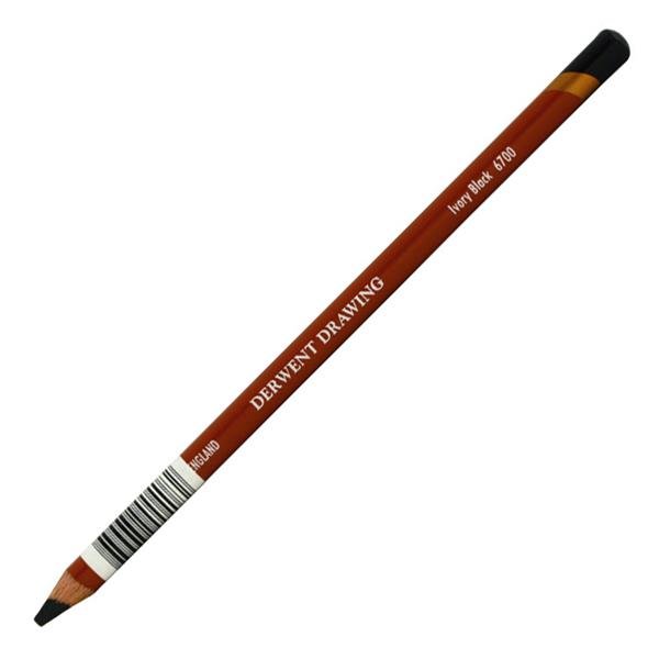 Derwent Drawing Pencil Renkli Çizim Kalemi 6700-Ivory Black