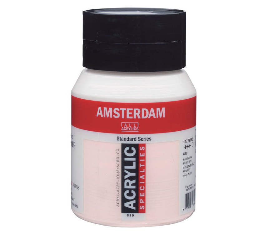 TALENS AMSTERDAM AKRİLİK BOYA 500 ML. 819 PEARL RED