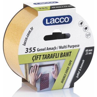 Lacco Çift Taraflı Bant 48mm*25mt