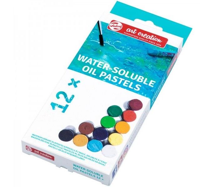 Talens Art Creatıon Watersoluble Sulandırılabilir Yağlı Pastel Oil Pastel Set 12 Renk