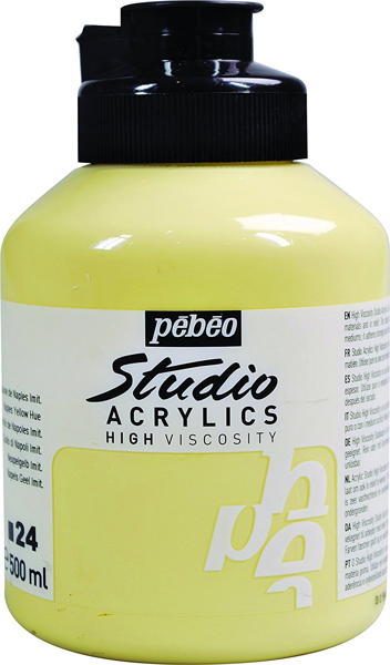 Pebeo Studio Akrilik Boya 500 ml 24 Naples Yellow