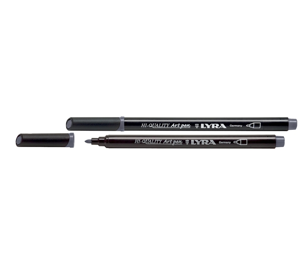 Lyra Hi-Quality Art Pen Çizim ve Boyama Kalemi 097-Medium Grey