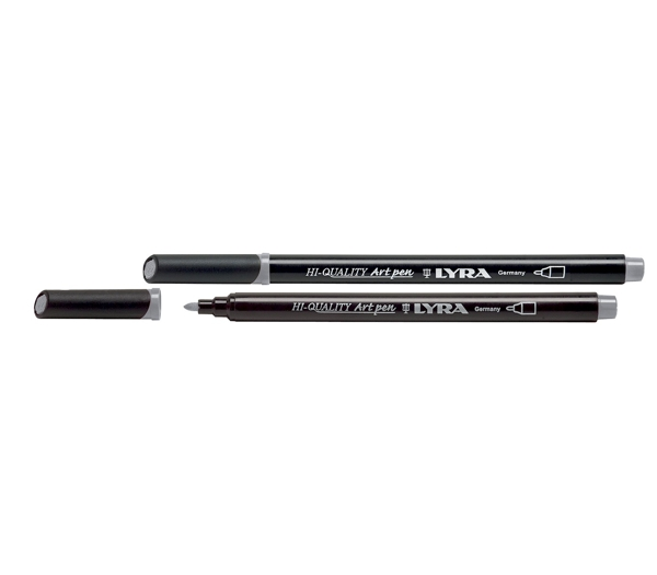 Lyra Hi-Quality Art Pen Çizim ve Boyama Kalemi 251-Metallic Silver