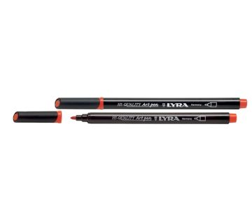 Lyra Hi-Quality Art Pen Çizim ve Boyama Kalemi 017-Vermillion