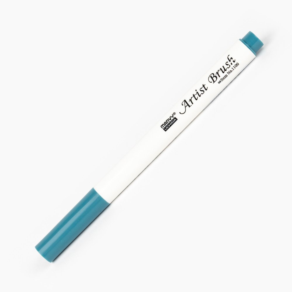 Marvy Uchida Artist Brush Fırça Uçlu Marker Kalem 56 DULL BLUE