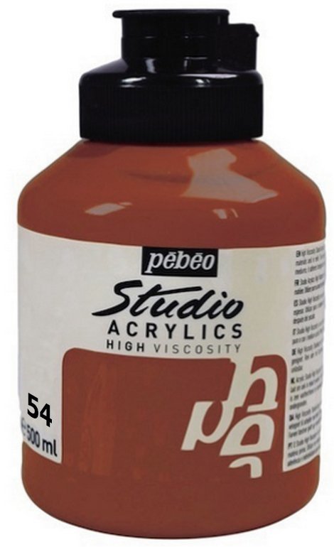 Pebeo Studio Akrilik Boya500 ml 54 Alizarin Crimson