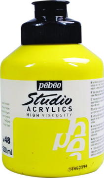 Pebeo Studio Akrilik Boya 500 ml 48 Primary Yellow