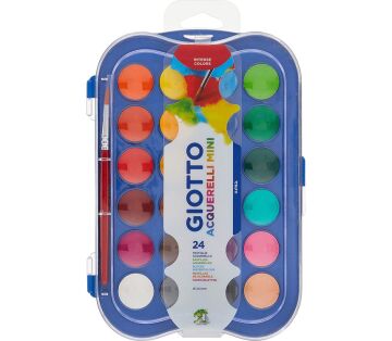 Giotto Sulu Boya Aquarelle 23 mm 24 Renk