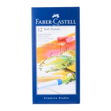 Faber Castell Creative Studio Toz (Soft) Pastel Boya 12 Renk Tam Boy