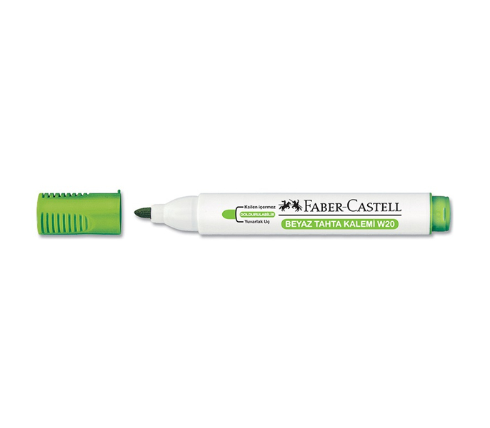 Faber Castell W20 Beyaz Tahta Kalemi Lime Yeşil