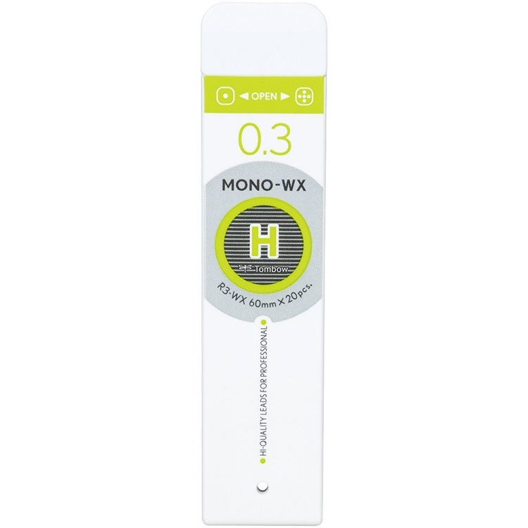 Tombow MONO-WX Profesyonel Uç 0.3mm H 20'li Tüp