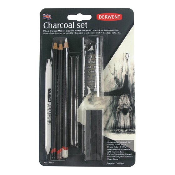 Derwent Charcoal Füzen Set 10'Lu