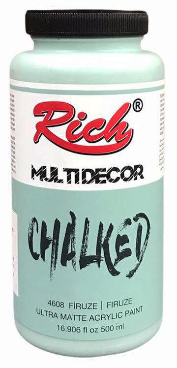 Rich Multi Decor Chalked Akrilik 4608 FiRUZE- 500cc