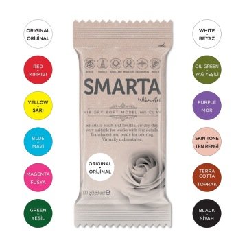 Smarta Kil Hamur Modelleme 100 gr Sarı