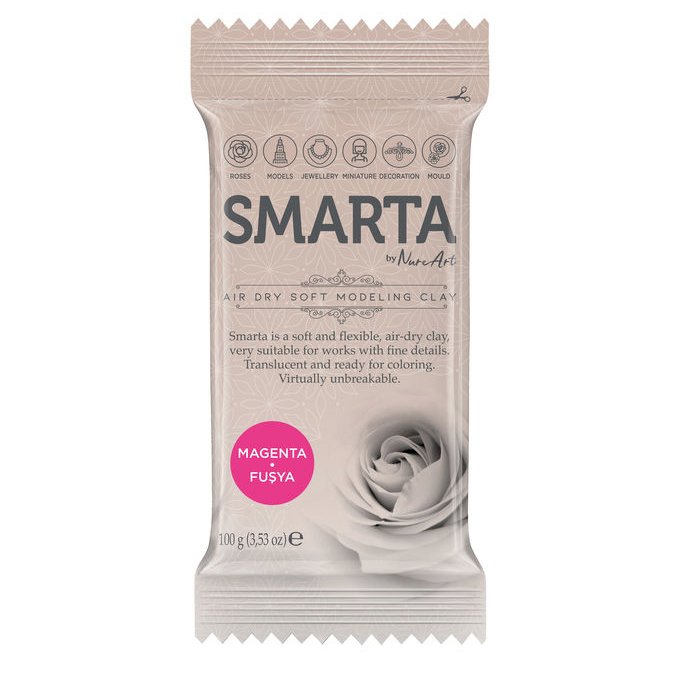 Smarta Kil Hamur Modelleme 100 gr Fuşya