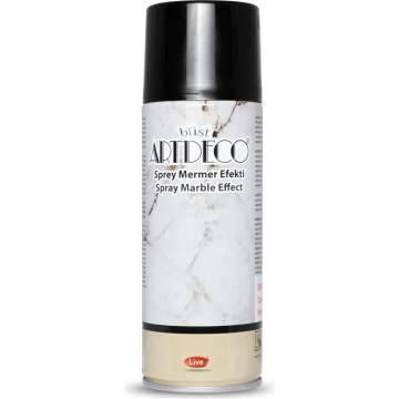 Artdeco Akrilik Sprey Mermer Efekti 200 ml Siyah