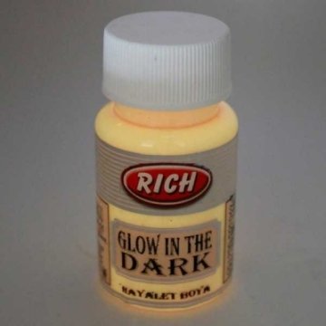 Rich TURUNCU Karanlıkta Parlayan (Glow In The Dark) Hayalet Boya