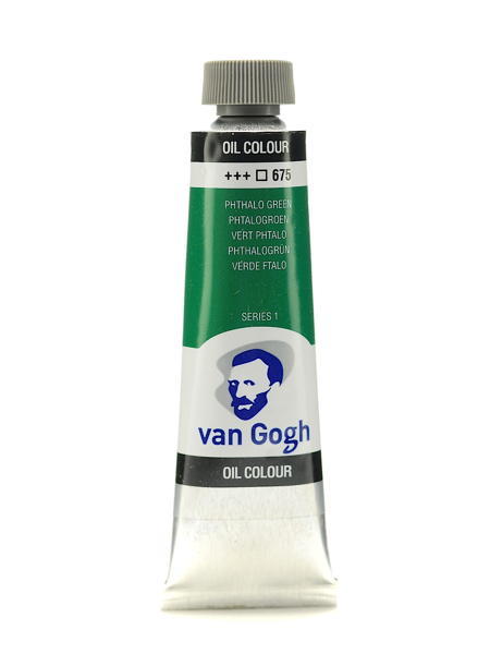 Talens Van Gogh Yağlı Boya 40 ml Seri 1 (675 Phthalo Green)