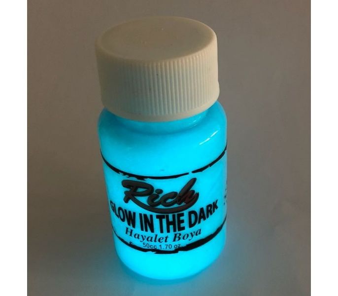 Rich Mavi Karanlıkta Parlayan (Glow In The Dark) Hayalet Boya