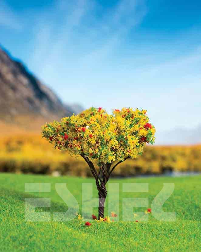 Eshel Maket Sonbahar Ağacı 2'li Set 6 cm