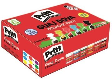 Pritt Guaj Boya 6 Renk 18 ml