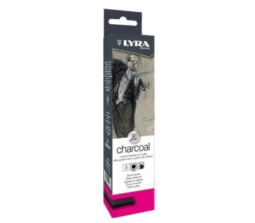 Lyra Charcoal Doğal Kömür Thick 5'li Kutu