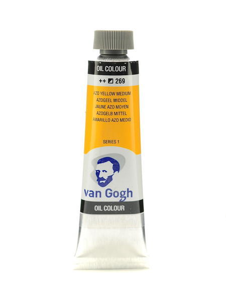 Talens Van Gogh Yağlı Boya 40 ml Seri 1 (269 Azo Yellow Medium)