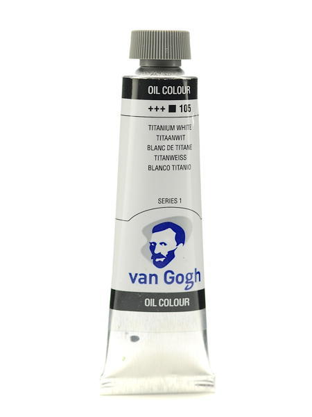 Talens Van Gogh Yağlı Boya 40 ml Seri 1 (105 Titanium White)